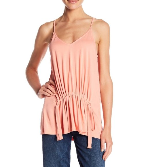 🎁 Lush Front Drawstring Cami - Picture 1 of 6